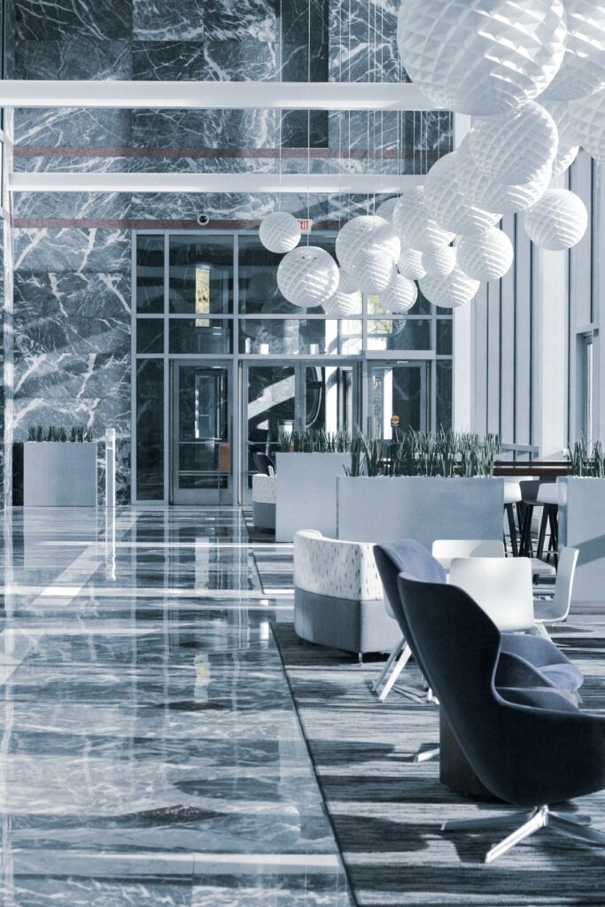 Property using a hotel tech stack